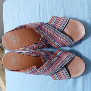 Rocketing wedge shoes